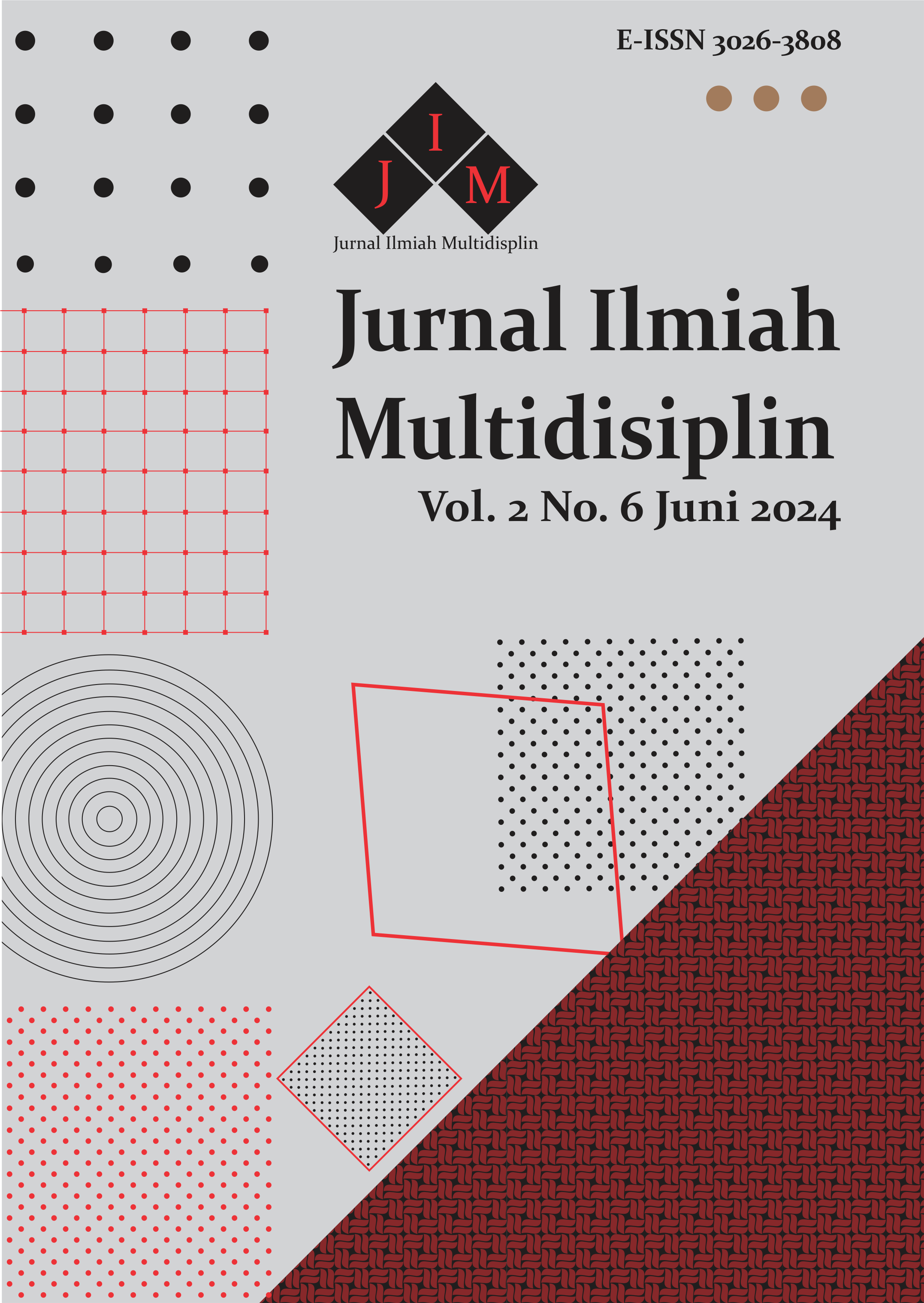 					View Vol. 2 No. 6 (2024): Jurnal Ilmiah Multidisiplin, Juni 2024
				